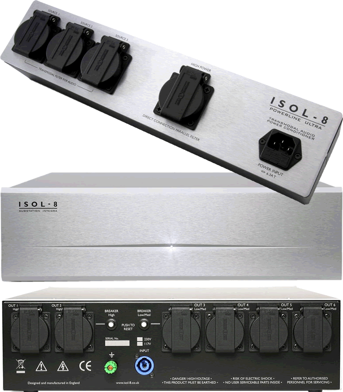Isol-8 LCX power conditioner