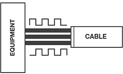 Istoek power filter differential mode noise rejection