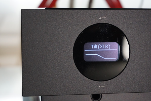 Quad Artera Preamplifier tilt control