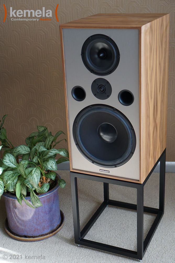 Spendor classic 100Ti loudspeaker mounted on Custom Design fully welded loudspeaker stand